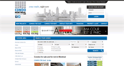 Desktop Screenshot of condomontreal.com